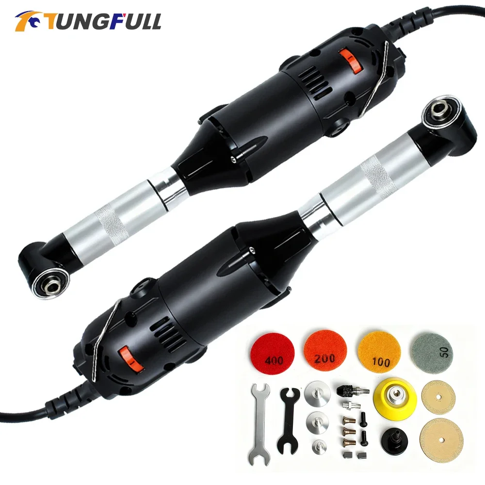Multi-Functional Electric Angle Grinder 15000RPM Tile Grout Cleaning & Polishing Machine for Tile Deburring Cutting Polishing