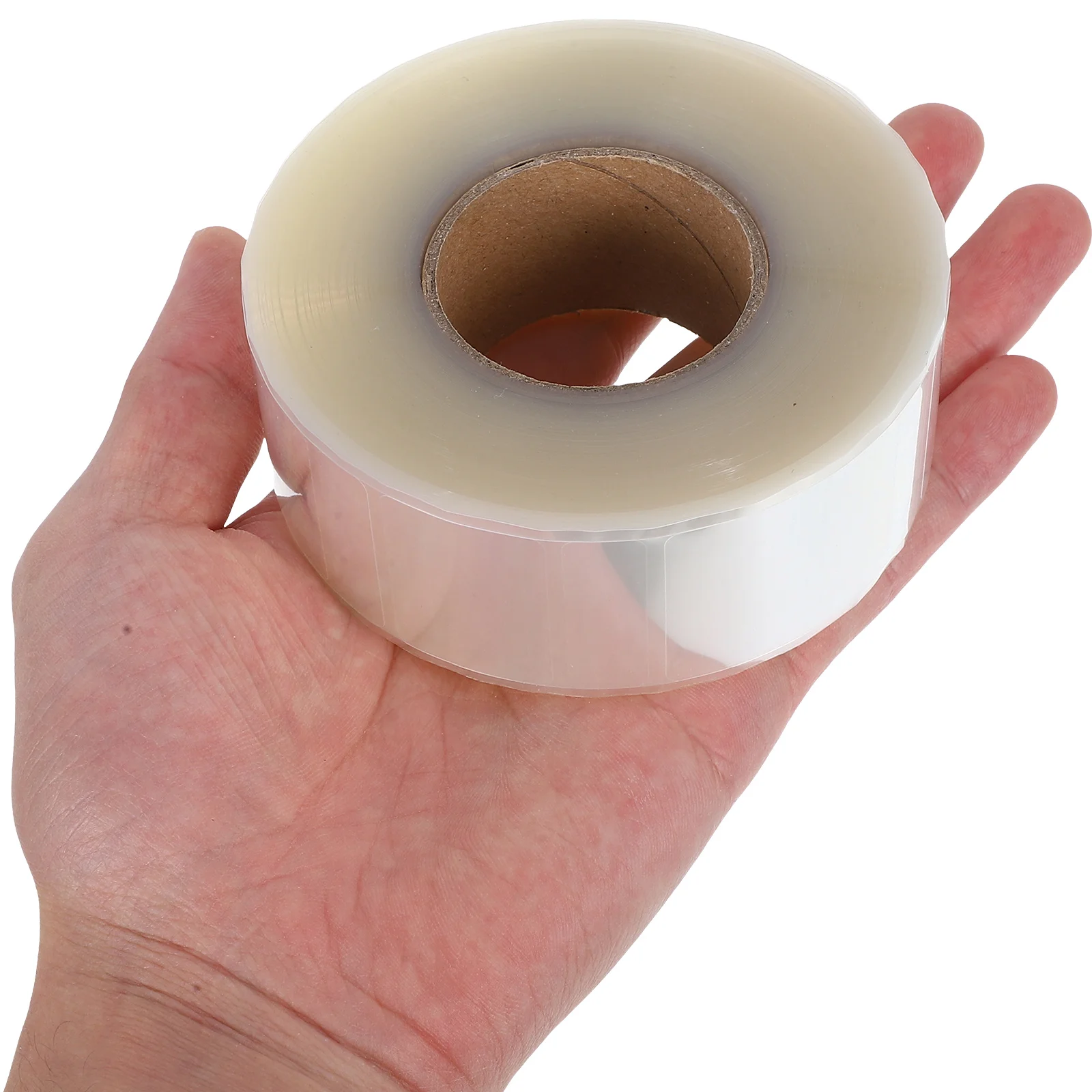 

VILLFUL Transparent Label Clear Barcode Sticker Protector Strong Adhesive 500pcs Lasting Book Library Use