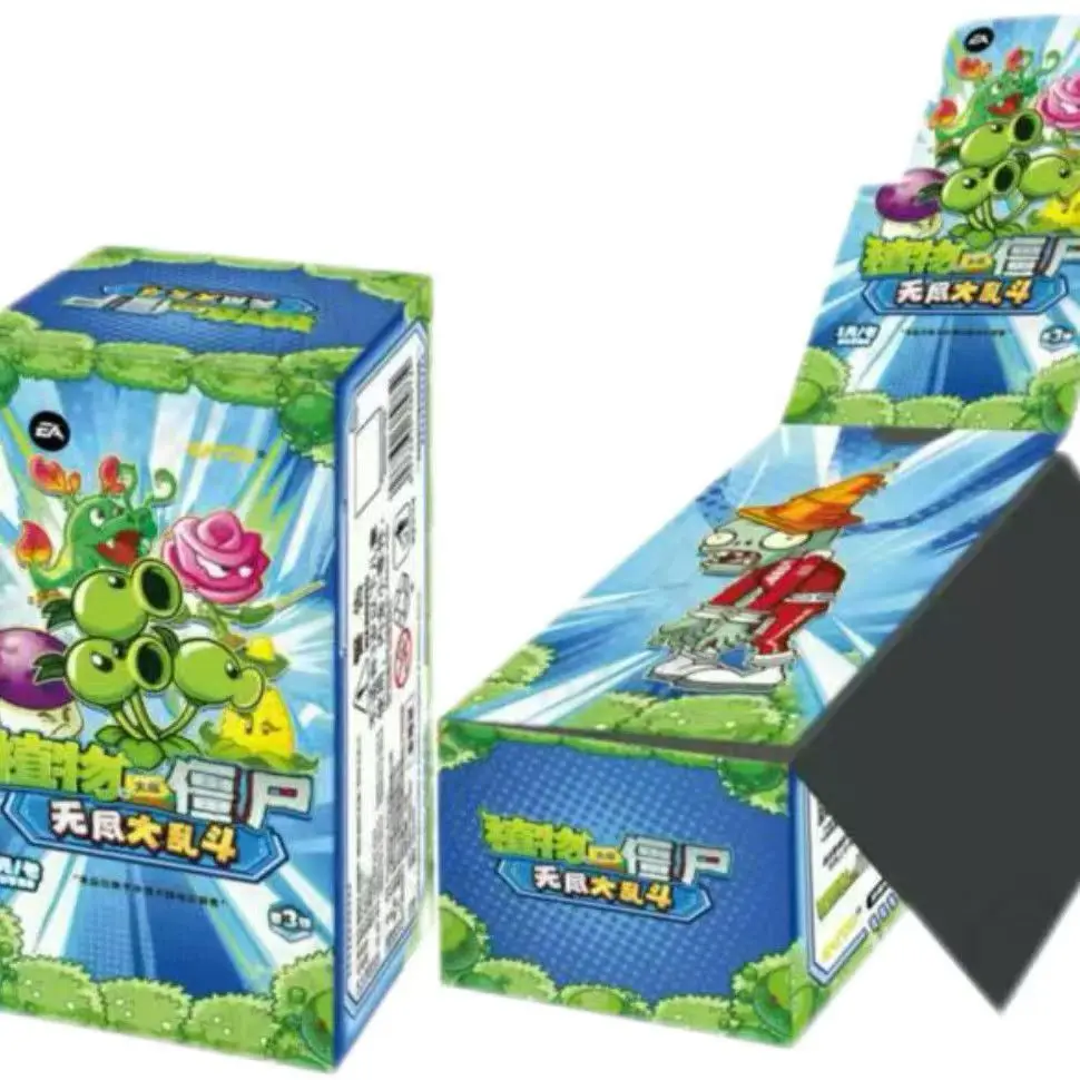 พืช KAYOU ของแท้เทียบกับ การ์ดซอมบี้การเดินทางตามธรรมชาติที่ยอดเยี่ยมไม่มีที่สิ้นสุด Chao Series คอลเลกชันเกมการ์ดอุปกรณ์ต่อพ่วงของเล่นเด็กของขวัญ