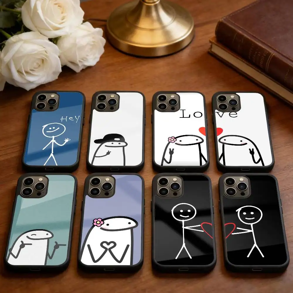 

Funny Middle Finger Cute Phone Case For iPhone 17,16,15,14,13,Pro,Max,Plus,Magnetic For Magsafe Wireless Charging
