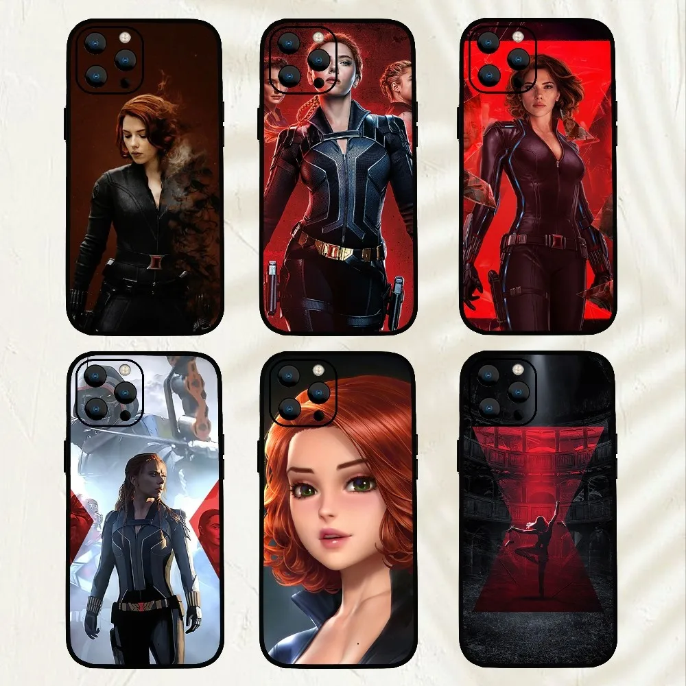 Disney Marvel Black Widows  Phone Case  For Samsung Galaxy S24 S23 S22 S21 S20 Ultra Plus S20FE FE Cover