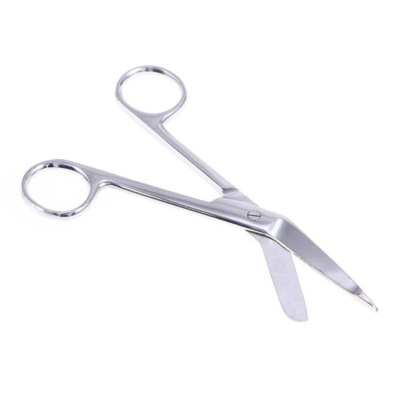 스테인레스 스틸 붕대 가위, 가정용 의료용 간호 가위, 14cm