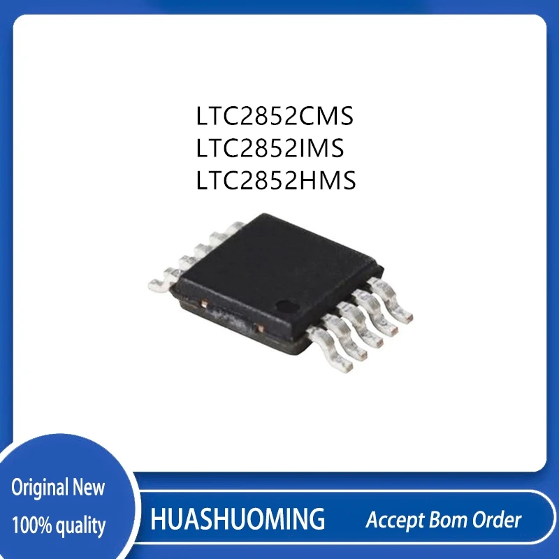 

5 шт./лот LTC2852CMS LTC2852IMS LTC2852HMS LTC2852 MSOP10