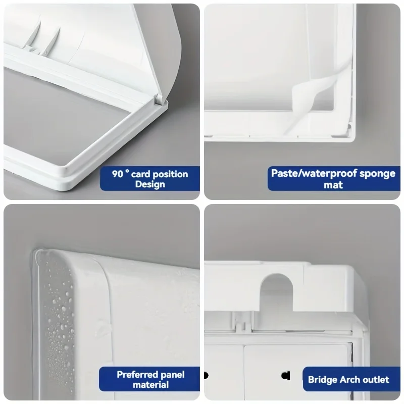 86-type stopcontactschakelaar beschermhoes stopcontact waterdichte doos badkamer stopcontact cover spatwaterdichte beschermdoos