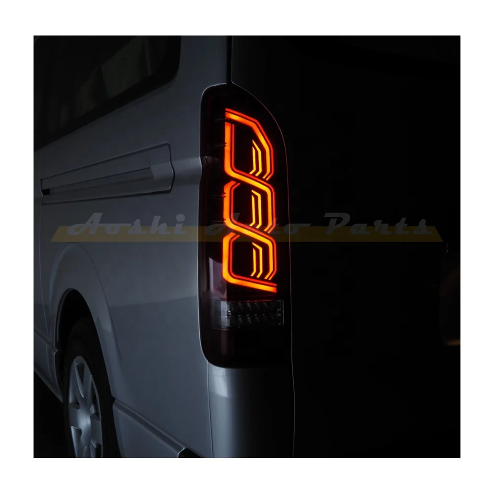 Hot Selling Use for Hiace 2005-2024 Grandia commuter Hiace200 Scanning New Japan Style  LED Tail Light