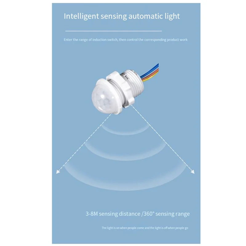 Human Body Sensing Module Delay Control Module Intelligent Delay Control Sensor Hallway Corridor Light Control Sensor Module,