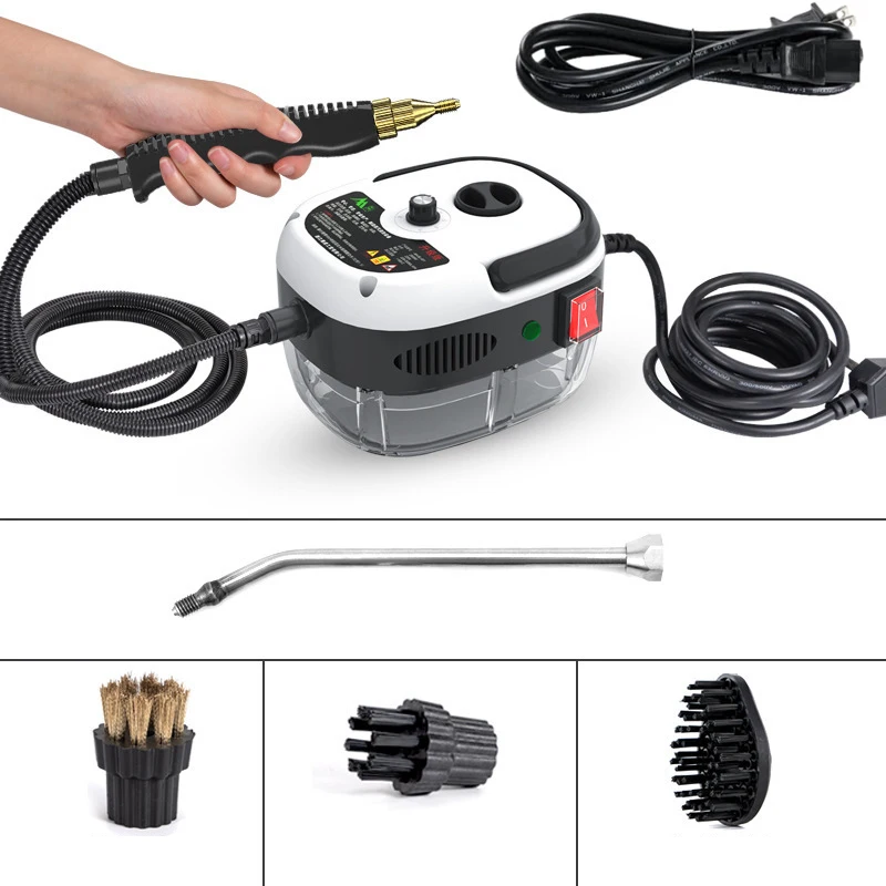 

2500W Portable Steam Cleaner High Temperature Sterilization Pressure Jet Washer Machine for Home Car Kitchen Air Conditioner