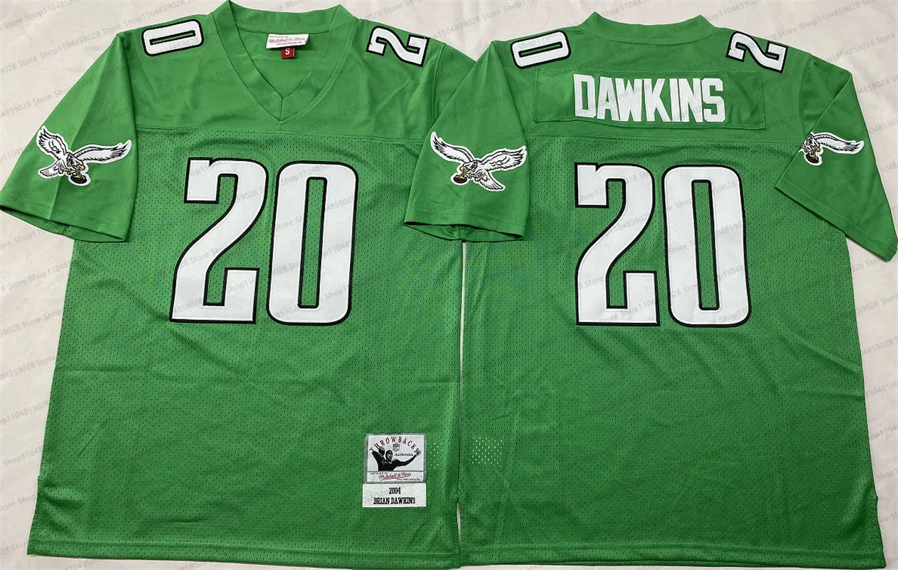 

59 JOYNER WESTBROOK ALLEN Green Retro Football DAWKINS Stitched Jersey Dropshipping