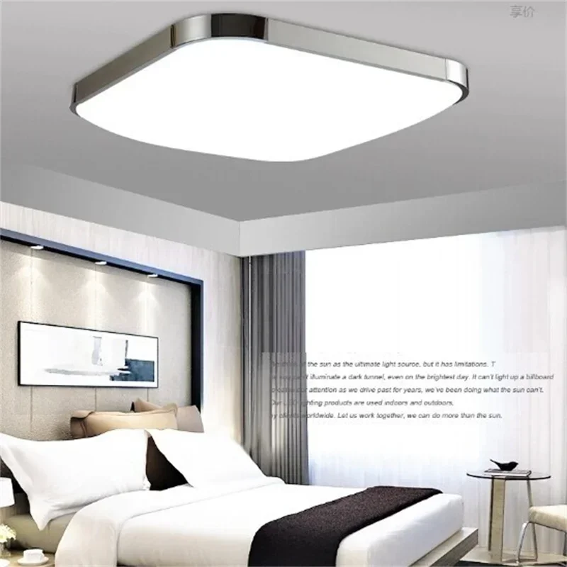 

98%OFF Modern LED Apple Ceiling light Square 24W 30CM led Ceiling Lamp kitchen light bedroom modern livingroom free shipping