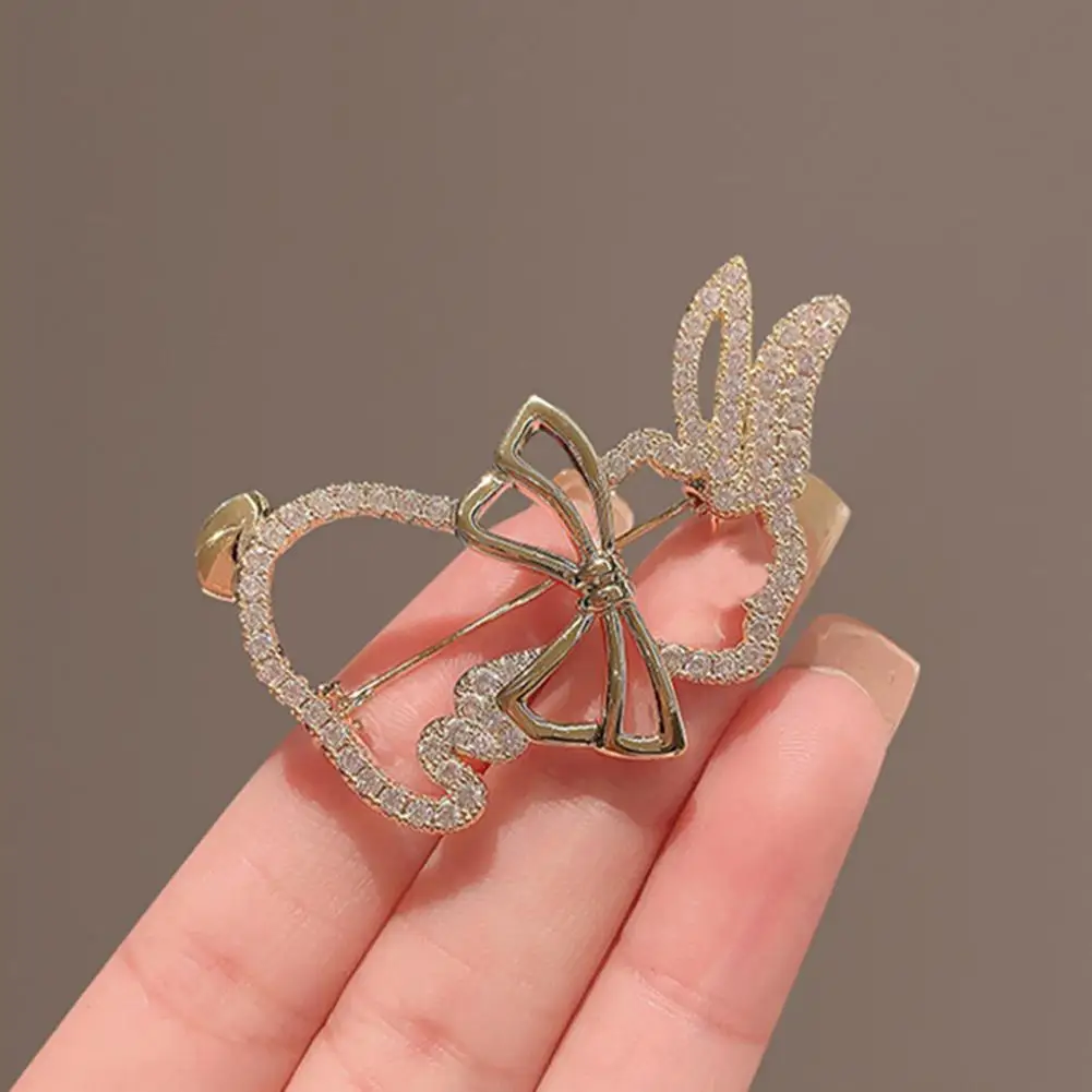 Long-lasting Brooch Brooch Pin Shiny Rhinestone Women's Brooches Cute Fruit Flower Animal Pins for Party Casual Wear Clothing