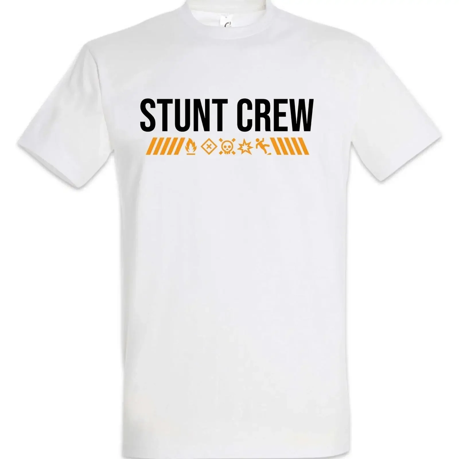 Stunt Crew T Shirt Scientist Stuntman Fun Professor Nerd Teacher Science Chemist vintage Washed Unisex streetwear Slightly