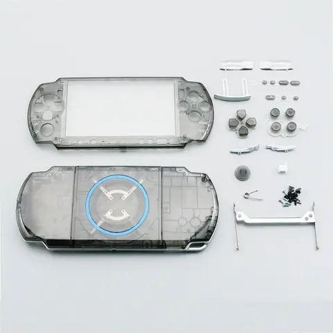 For PSP 3000 Full Housing Shell Case Set Gaming Edition Replacement Parts with Faceplate Repair Kit for 09G Motherboard