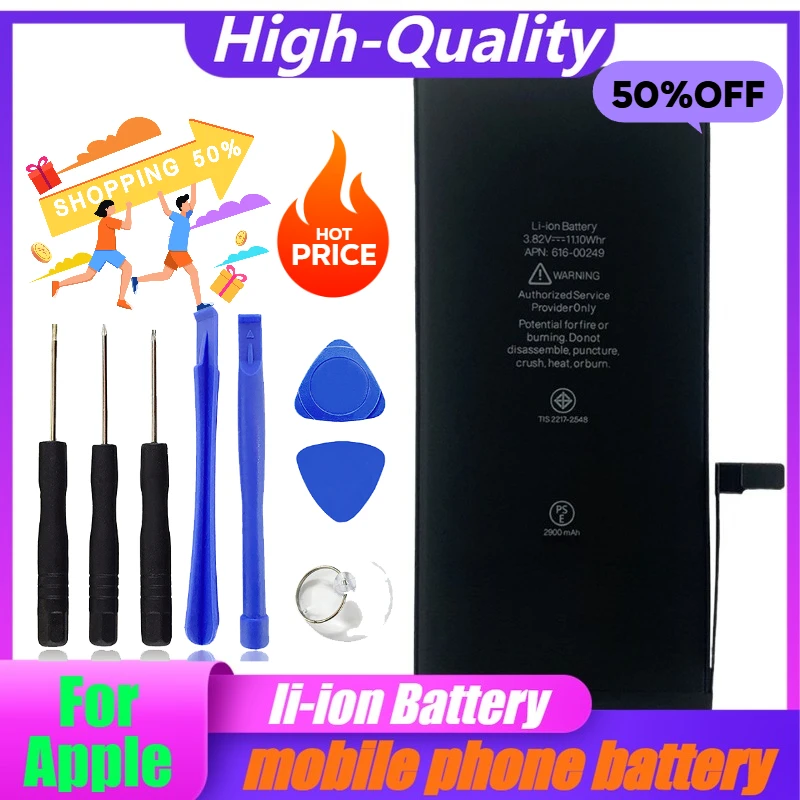 

2900mAh for Apple IPhone 7 Plus Mobile Phone Battery with Large Capacity A1661/A1784/A1785/A1786