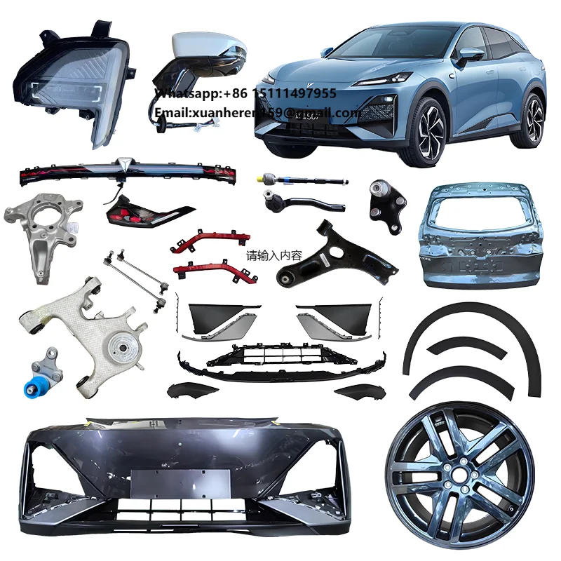 

ChangAn DEEPAL S7 S07, Full Vehicle Accessories, Original, Front Rear Bumpers, Headlights, Daytime Running Lights, Taillights