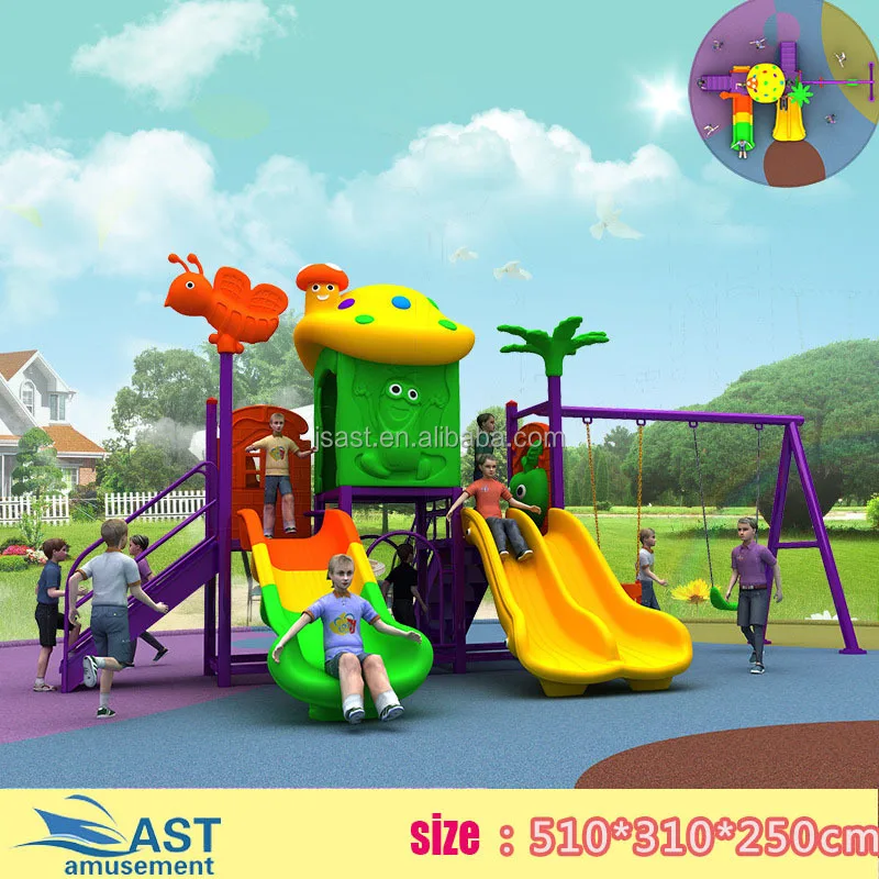 صنع في الصين حار بيع البلاستيك السلامة في الهواء الطلق ملعب الشريحة للبيع2026 #4