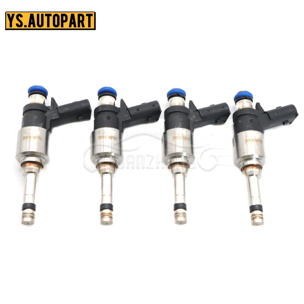 4PCS 35310-2B150 High Quality Fuel Injectors For Hyundai Accent Kia Rio 1.6L 2018-2020 For Kia Soul 1.6L 2017-2019 353102B150