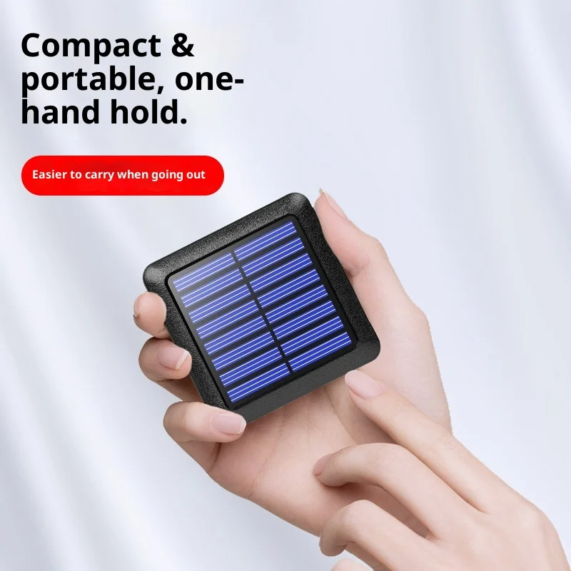 

10000 mAh solar power bank mini compact mobile power bank slim powerbank solar power bank