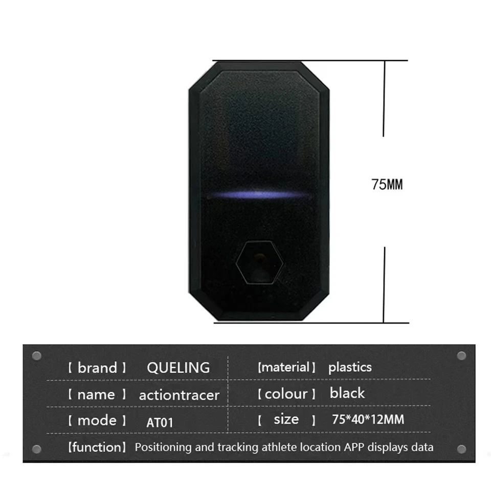 Action Tracer soccer gps tracker football heatmap trajectory with vest as statsports soccerbee