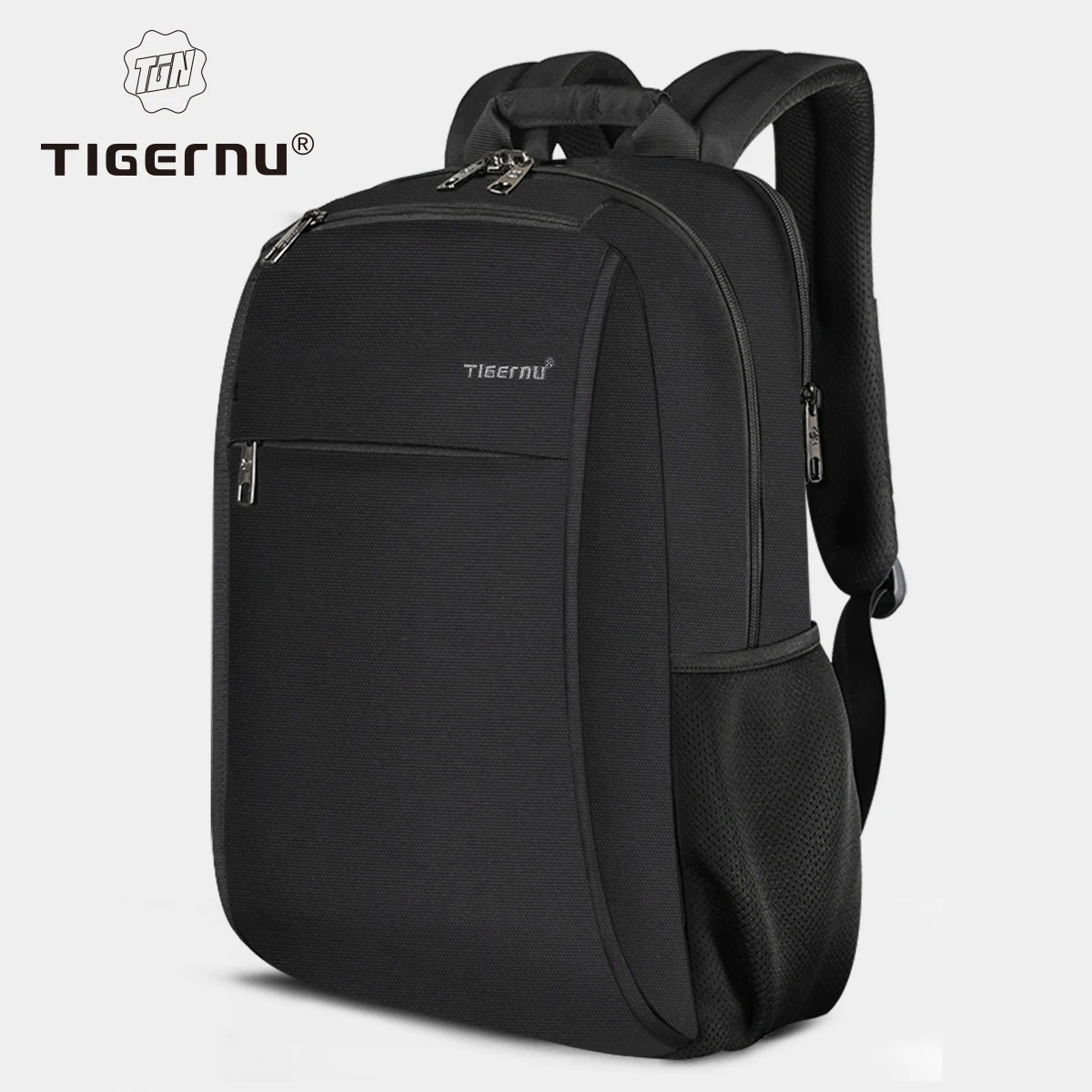 Tigernu New Anti Fouling Fashion 15.6 inch Laptop Backpack Men Waterproof Material With 4.0A USB Charging Port Travel Bag Casual