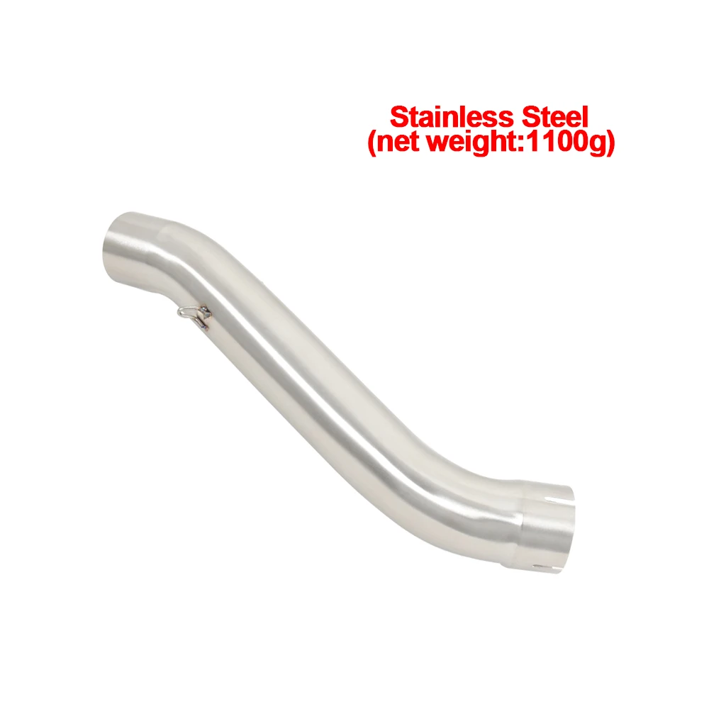 

Slip On For Aprilia TUONO1100 V4 2017-2020 Motorcycle Exhaust Escape Systems Middle Link Pipe Muffler Stainless Steel