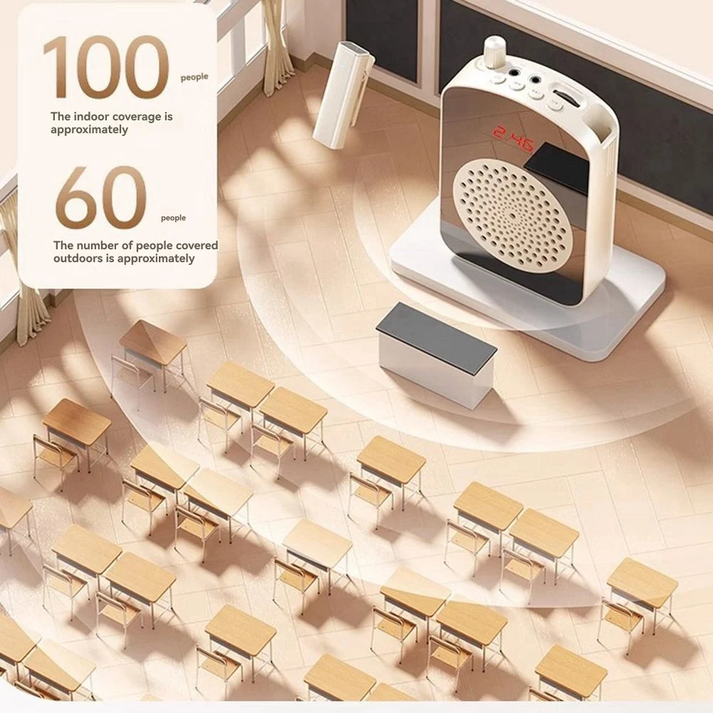 B03B-Wireless Voice Amplifier Wireless Lavalier Lapel Microphone For Classroom/Yoga/Conference Recording Microphone