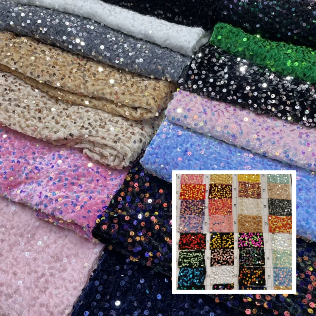 

5 мм бархатная ткань с вышивкой блестками, шитье платья, сделай сам, настольный фон ручной работы, украшение, продается на метр