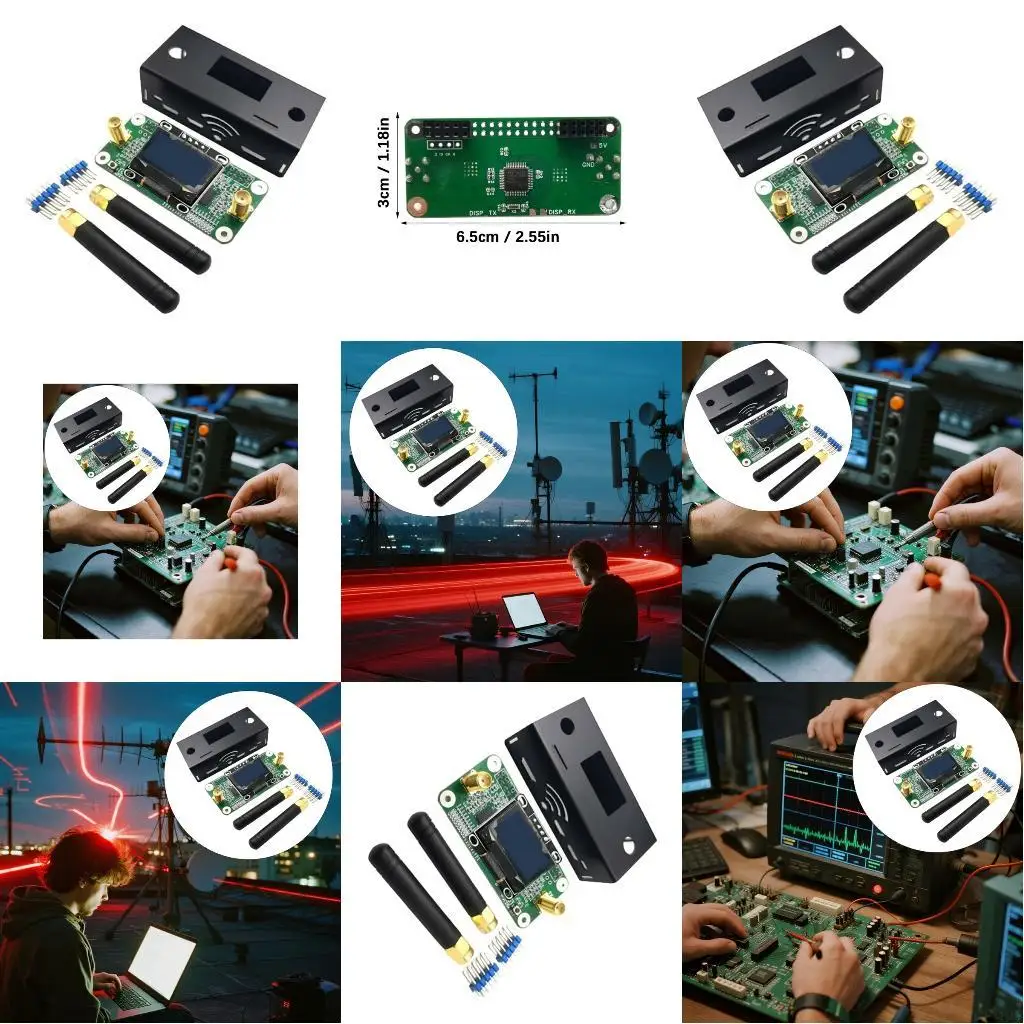 b03f-mmdvm-ダブルデュプレックス-ホットスポット-ボード-pistar-10mw-パワー-sma-コネクタ用-アンテナ-2-個とケースが付属