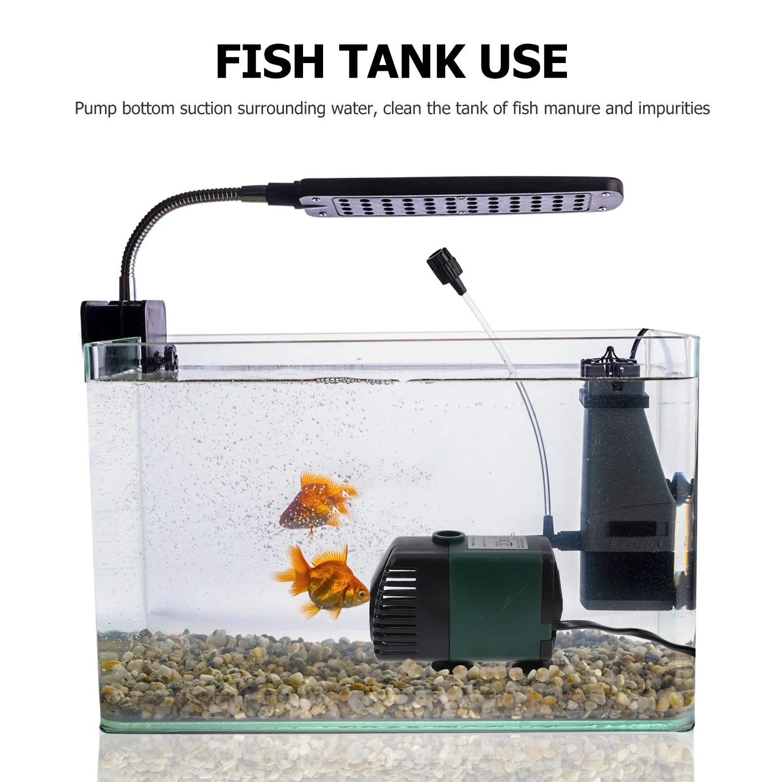 

1 set Submersible Kit For Fountain Pond Aquarium Hydroponic System Water Circulation Sinking Small Water Pump Fish Tank Pond