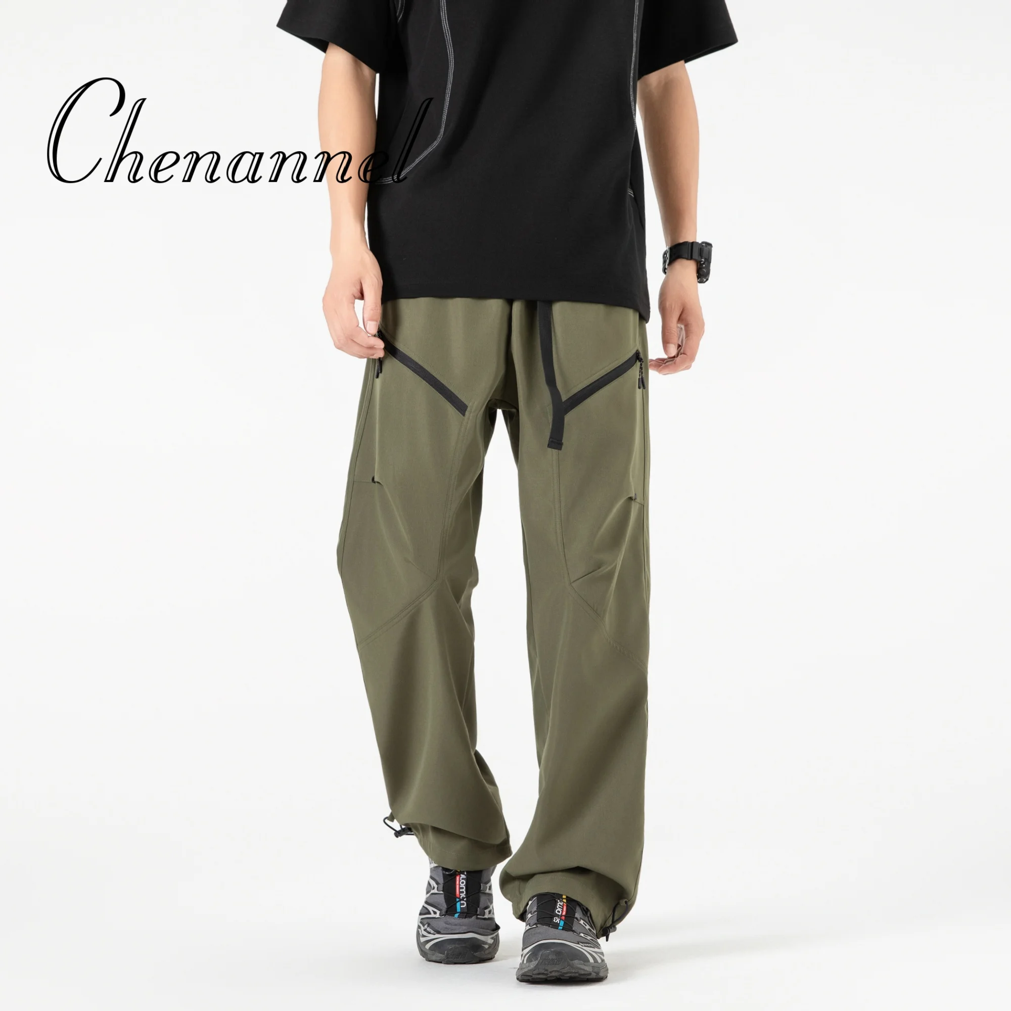 

Ice Silk quick-drying mountain series work pants, men's summer waterproof down pants, American functional outdoor hiking pants