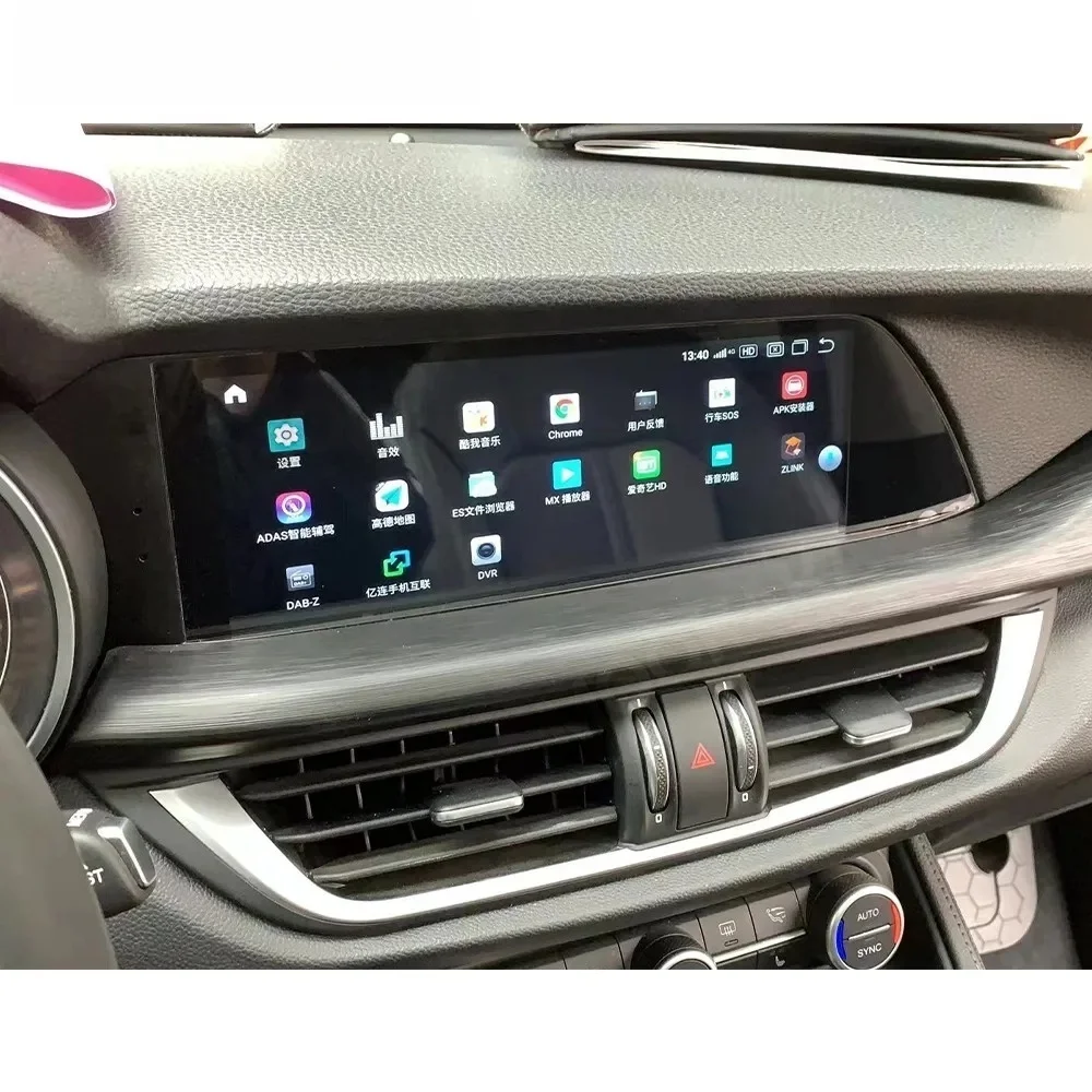

10.25" Android Wireless Carplay Stereo For Alfa Romeo Stelvio 2016 - 2024 Multimedia Player Navigation GPS Head unit