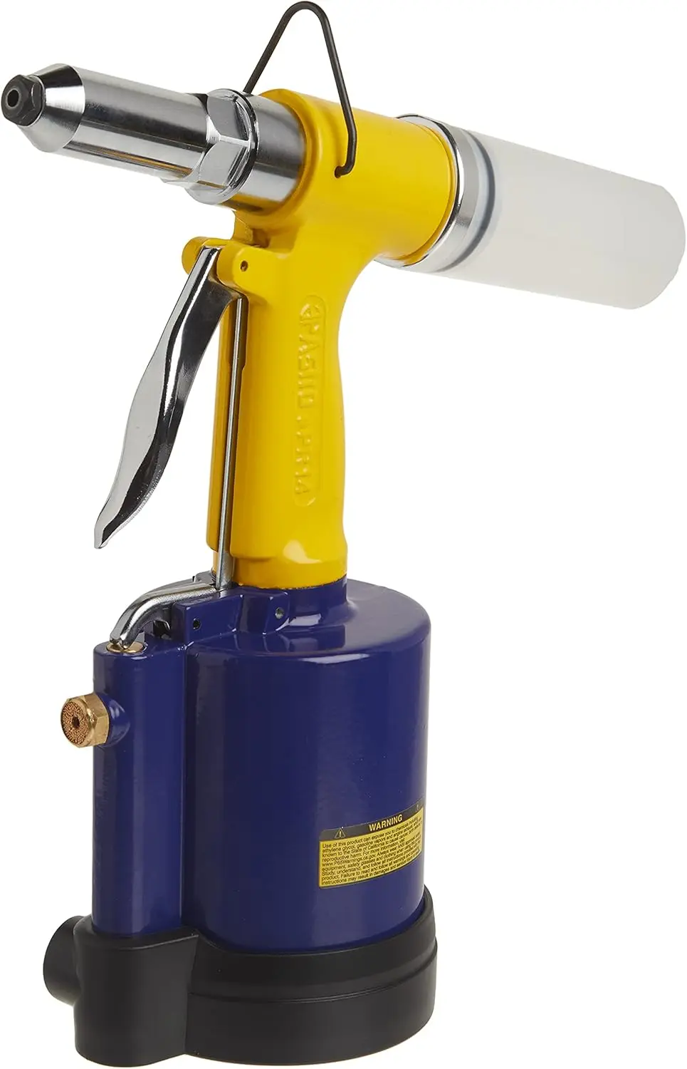 Air Riveter Tool with Multiple Nose Pieces for High-Speed Assembly, Durable and Versatile