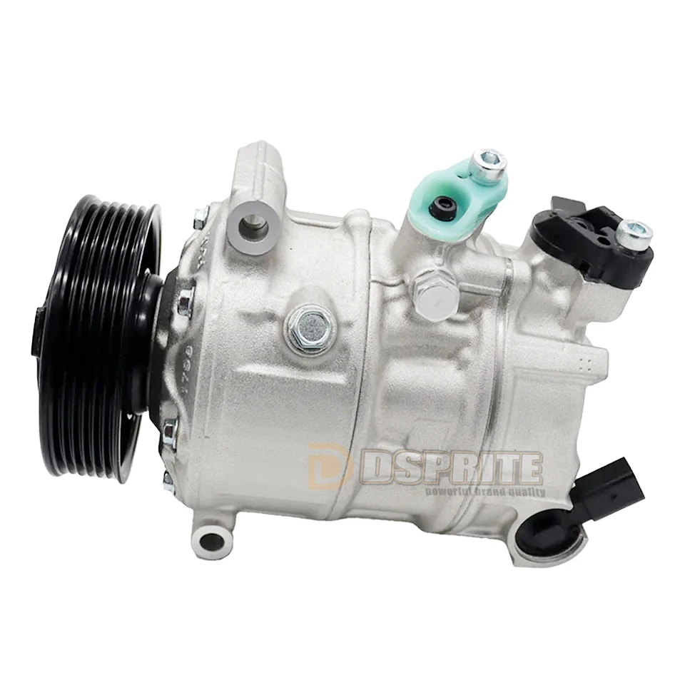 AC Compressor 5Q0816803E for VW Golf II Beetle Jetta Audi A1 Skoda Seat 2015-2020 5Q0820803K 1K0820808A 5Q0820803A 5Q0816803F