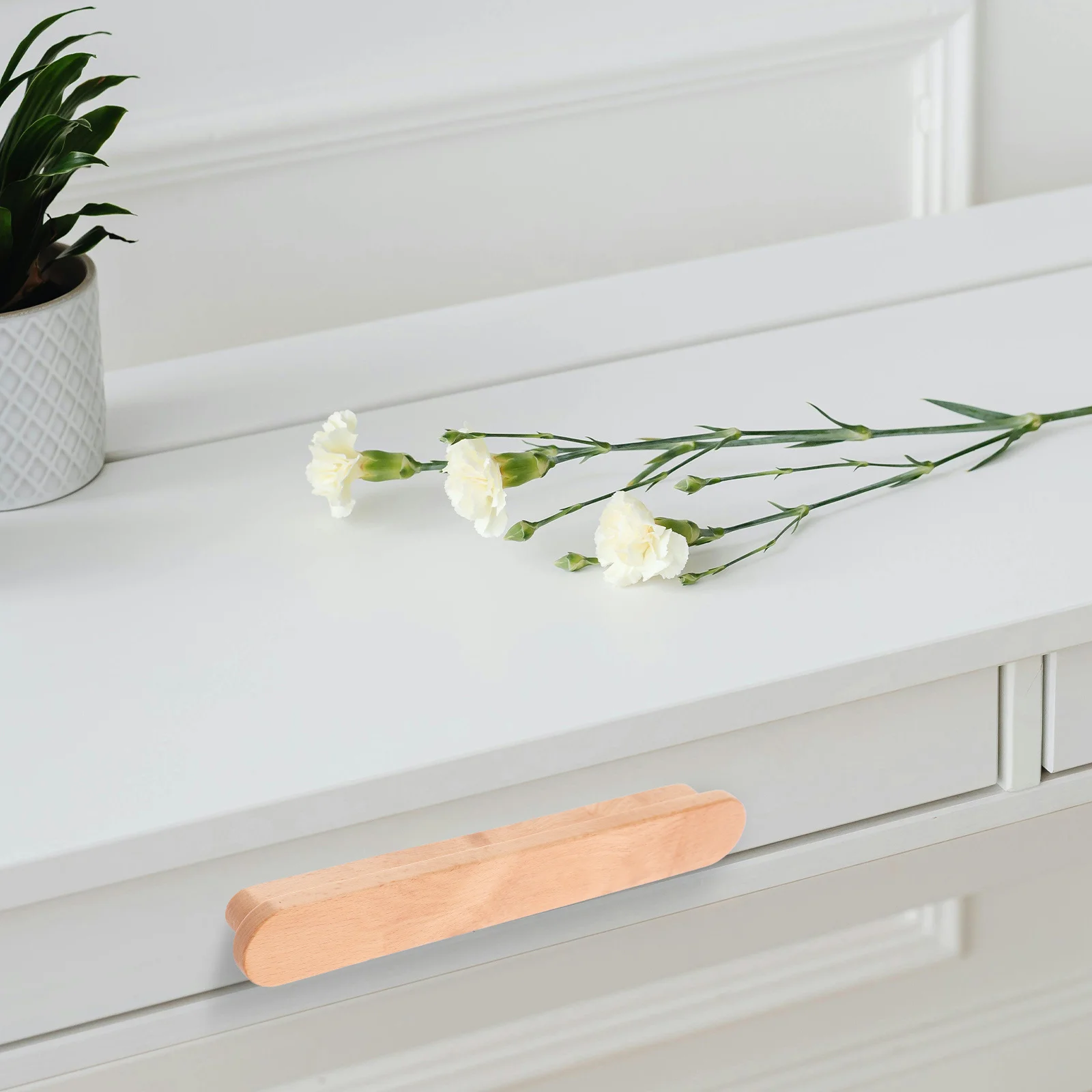 

Wooden Cabinet Handles Natural Wood Mushroom Single Hole Drawer Pulls For Kitchen Dresser Cupboard Furniture Decor