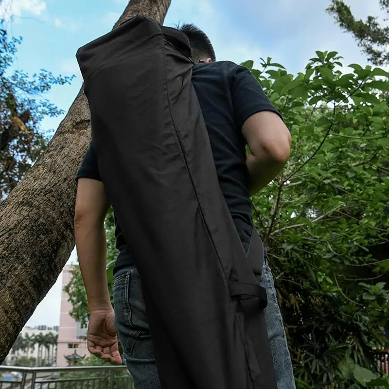 Borsa per sedia da campo borsa per il trasporto della sedia da campeggio da 48 pollici borsa per il trasporto della sedia reclinabile Moon con tracolla spessa in tessuto Oxford 600D