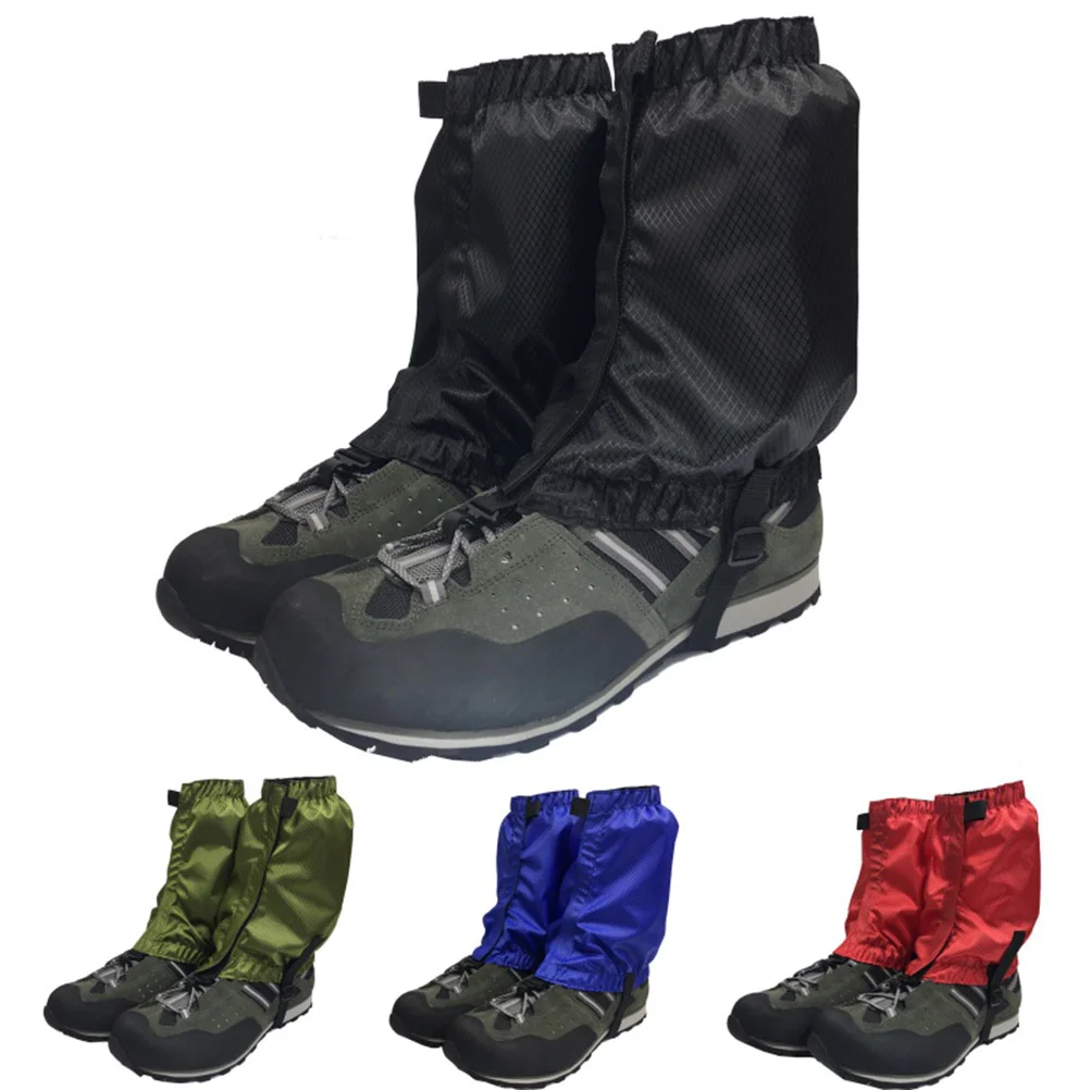 

Hunting Skiing Boot Gaiters Snow Boots for Women Ankle Walking Protection Black Man