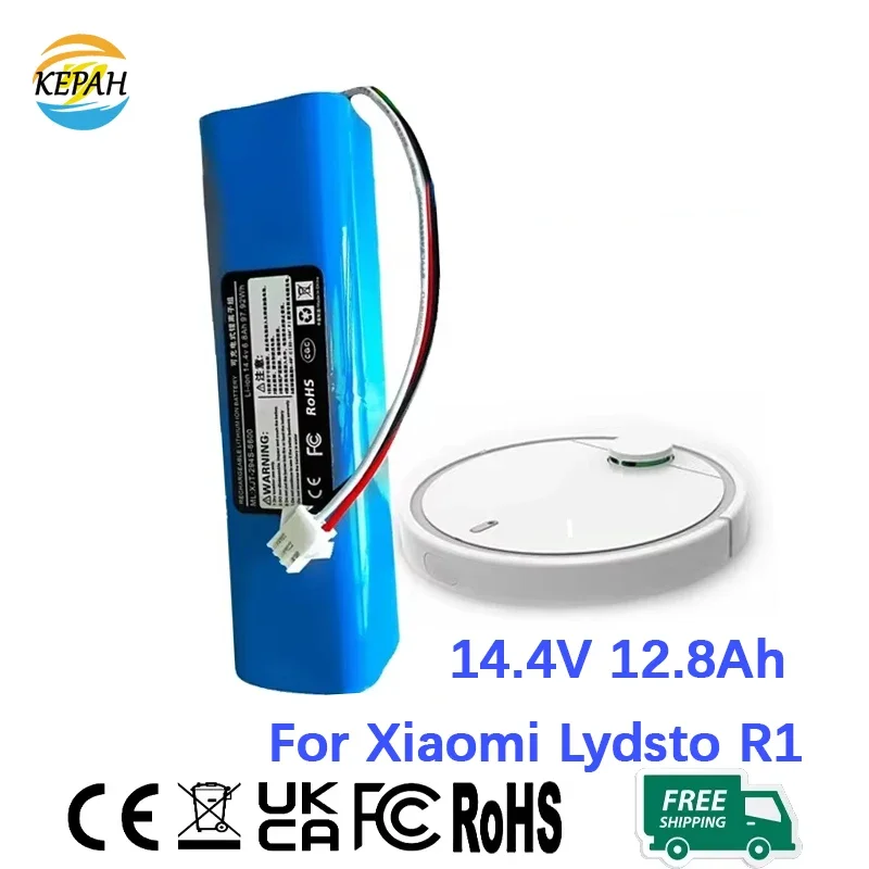 Rechargeable Li-ion Battery for Xiaomi Lydsto R1/Viomi S9/Roidmi Eve Plus /neabot Q11 SYB2 Robot Vacuum Cleaner Battery