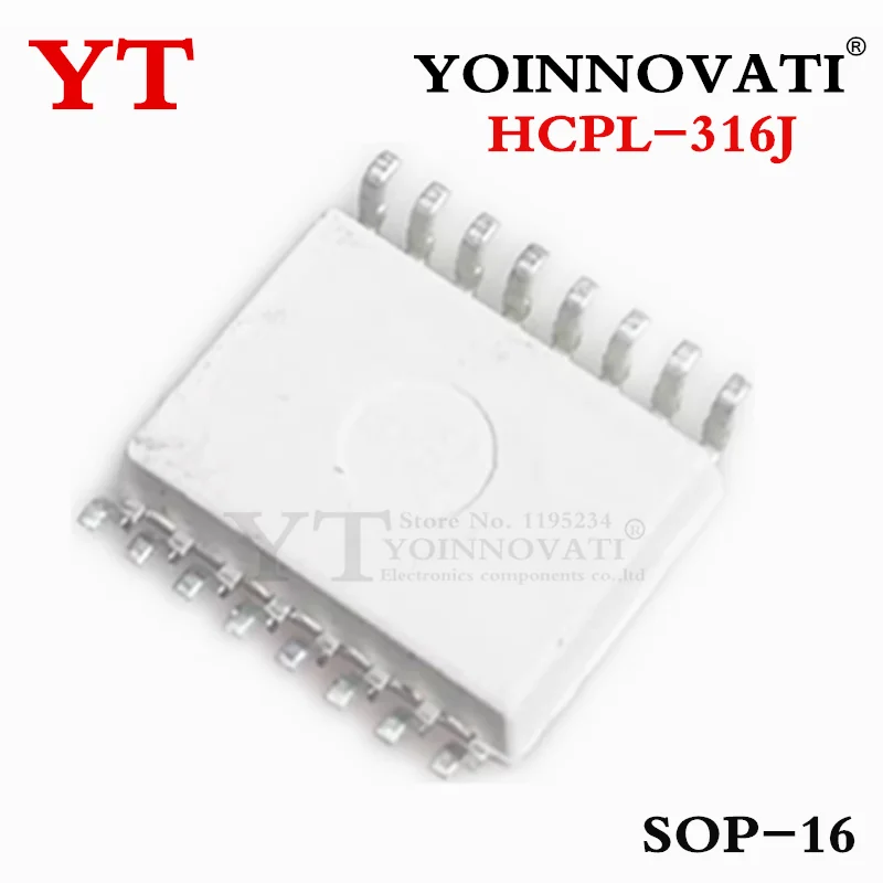 100pcs/Lot HCPL-316J A316J HCPL316J SOP-16 IC