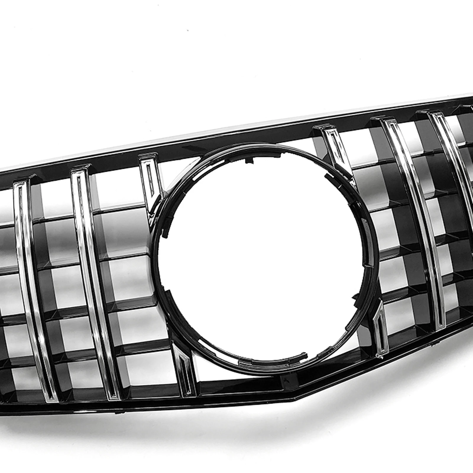 For Mercedes Benz W245 B Class 2008-2011 B150 B160 B170 B180 B200 Sport GT Style Upper Bumper Hood Mesh Grid Front Grille Grill