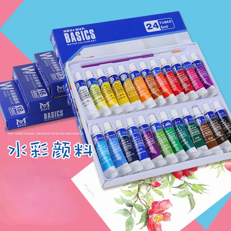 12colors/set Professional Oil paints colors painting drawing pigments art supplies art set oil painting set with1 brush