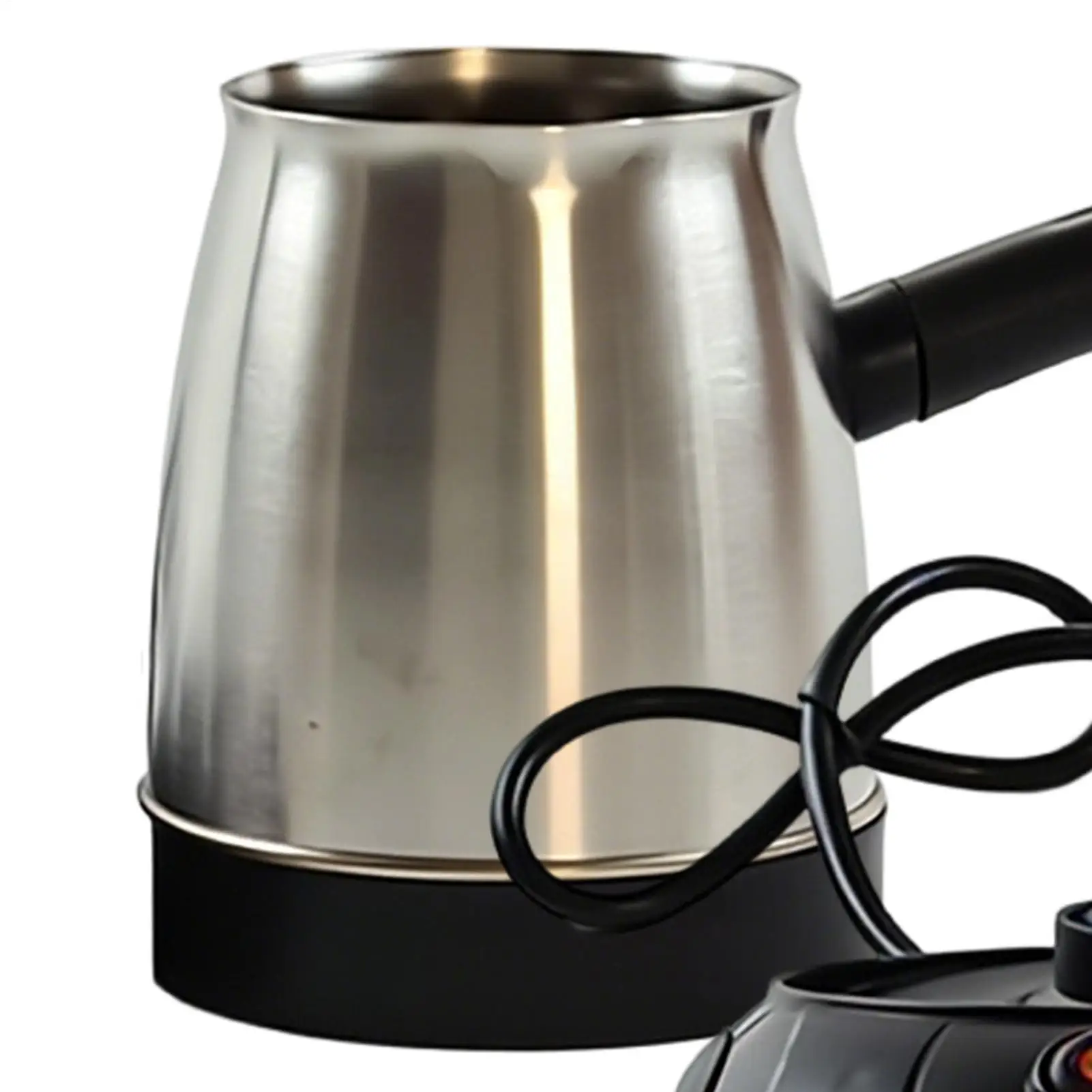 

Электрическая кофеварка для турецкого кофе, 600 мл, из нержавеющей стали, чайник для турецкого чая, кофейник для арабского кофе, для дома, квартиры, офиса, кухни