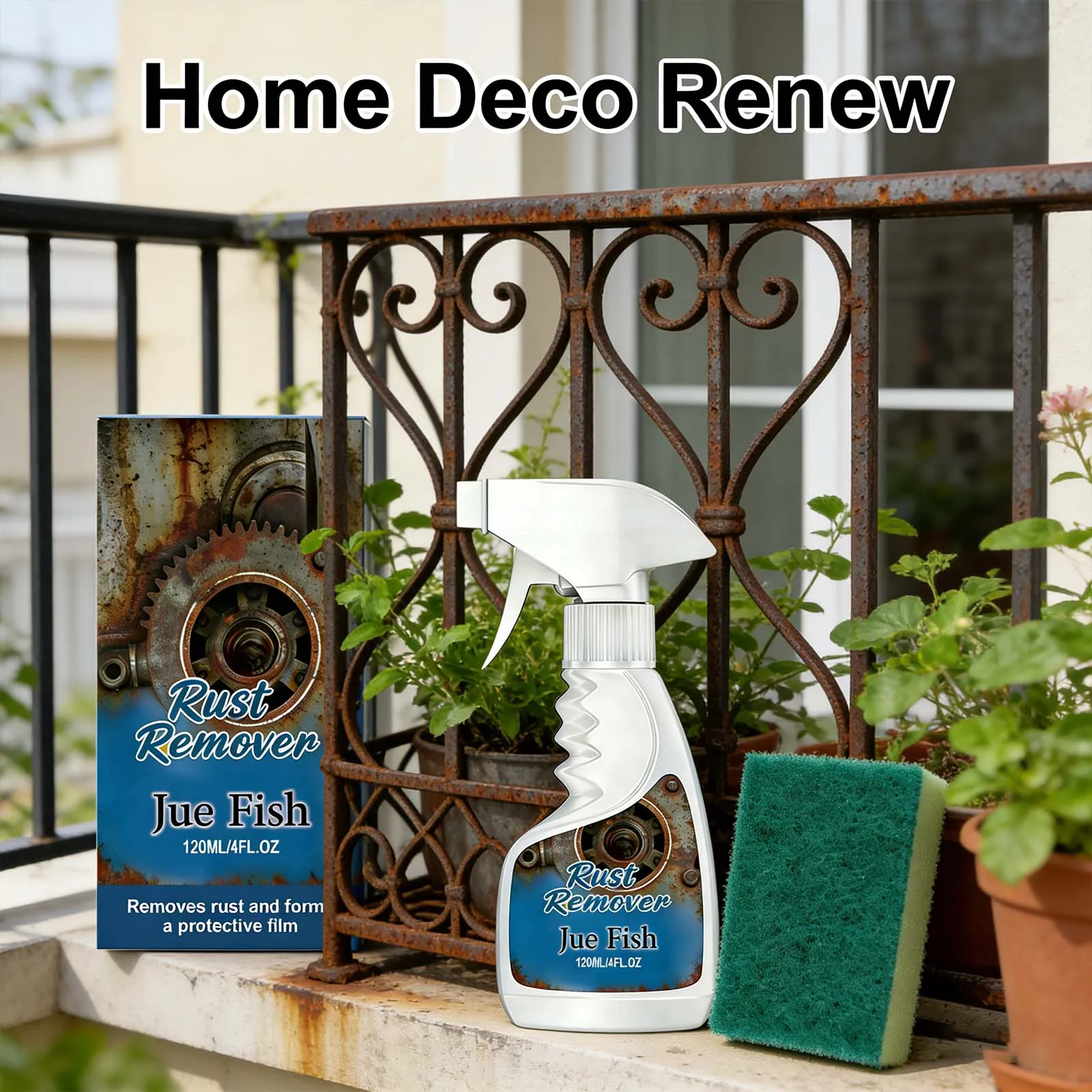 

Multi Purpose Rust Removal Agent Remove Rust Form Protective Film Polishing Restore Metallic Luster Long Lasting Rust Prevention