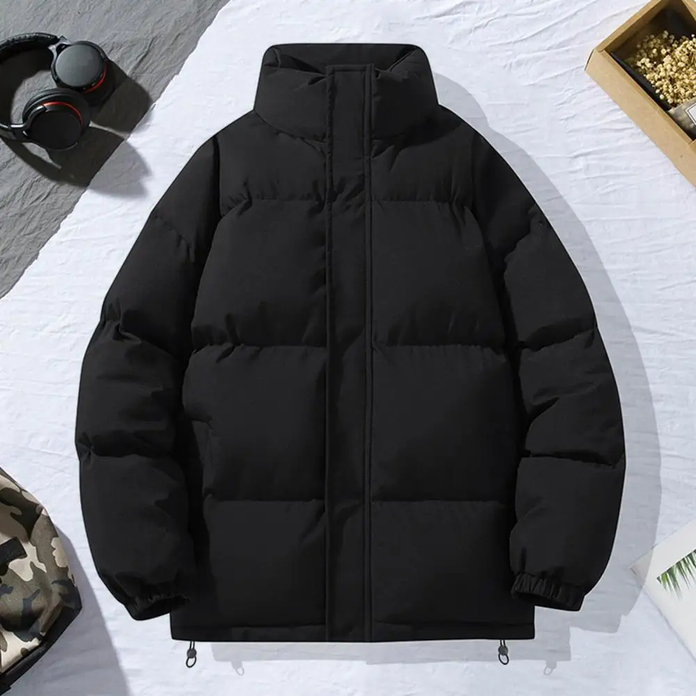 Dames Winterjas Met Ritssluiting En Rits Sluiting Heren Winter Puffer Jas Met Opstaande Kraag Rits Sluiting Voor Koude