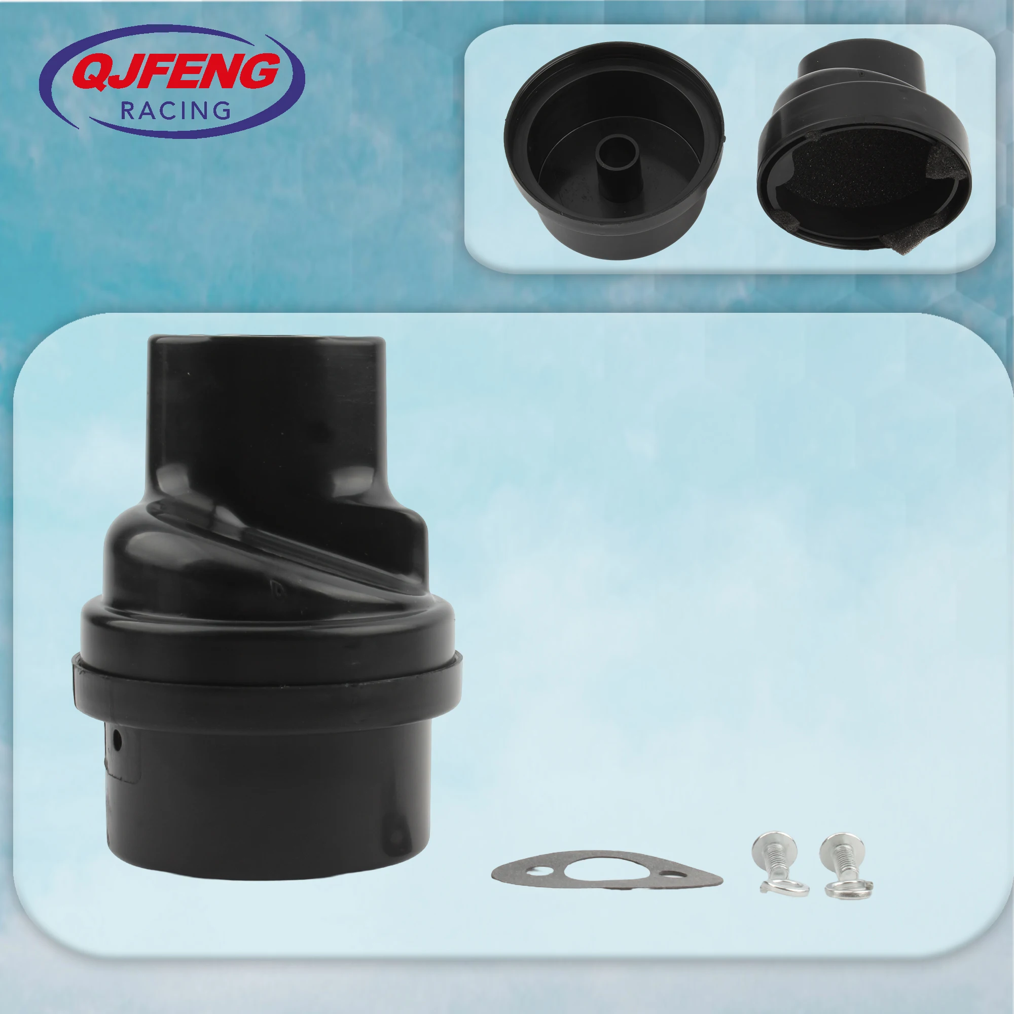 

Motorcycle Carburetor Air Filter Box For Suzuki LT50 JR50 LT-A50 Carburetor Carb Air Box Cleaner Air Filter