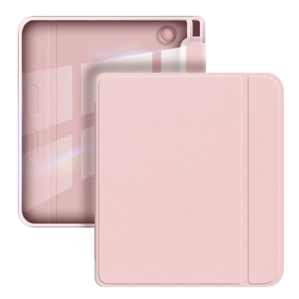 Auto Sleep Wake E-Reader Case Magnetic Clear Back Protective Case Wear Resistant for KOBO Libra Color/2 7 inch 2024 Released