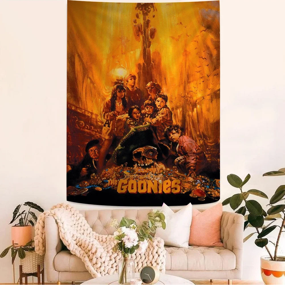 Goonies Movie Art Whitepaper Poster Retro Kraft Paper Sticker DIY Room Bar Cafe Vintage Decorative Painting