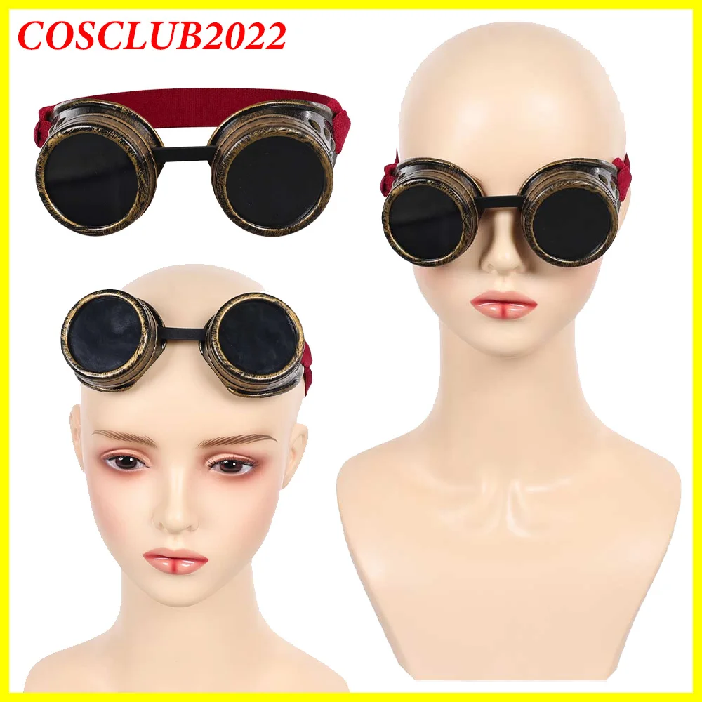 Sir Pentious Goggles Cosplay Eyeglasses Anime Hotel Roleplay Headwear Glasses Outfits Halloween Fantasy Costume Accessories Prop