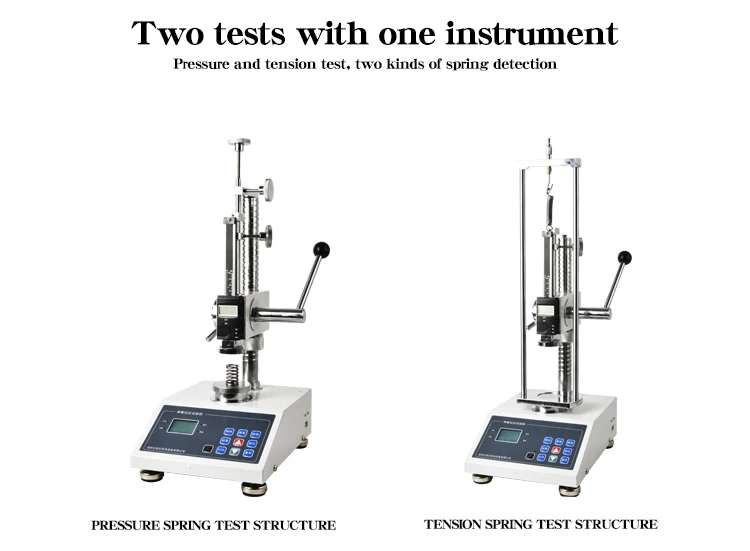 100N 200N 500N Spring deformation Testing Equipment Spring Compression And Tension Test