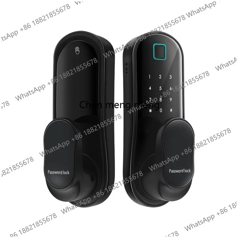 

Деревянный дверной замок с отпечатком пальца, офисный кодовый замок, умный замок-шарик для отелей, замена шаровидного замка