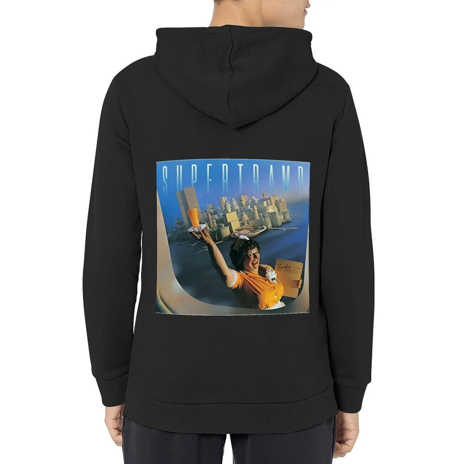 

Classic Rock Band Supertramp Breakfast in America Hoodie fashion men men's autumn clothes winter clothes hoodie oversize