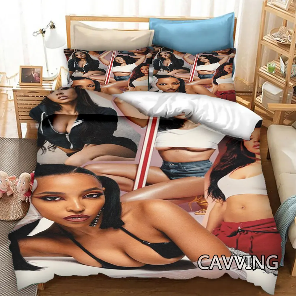 Singer  Tinashe  3D Bedding Set Duvet Covers & Pillow Cases Comforter Quilt Cover Home Textile (US/EU/AU Sizes)   K02